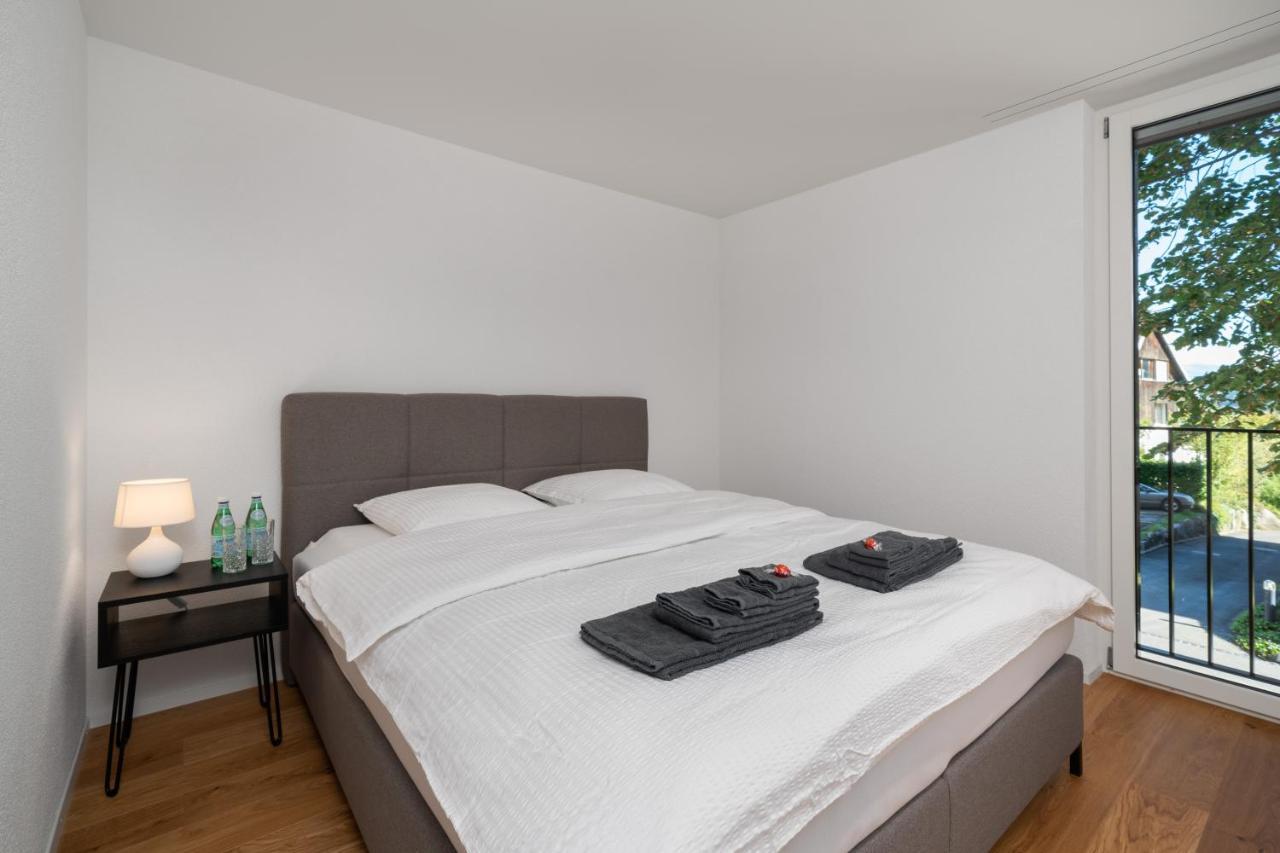 Moderne Neubauwohnung In Wilderswil Extérieur photo