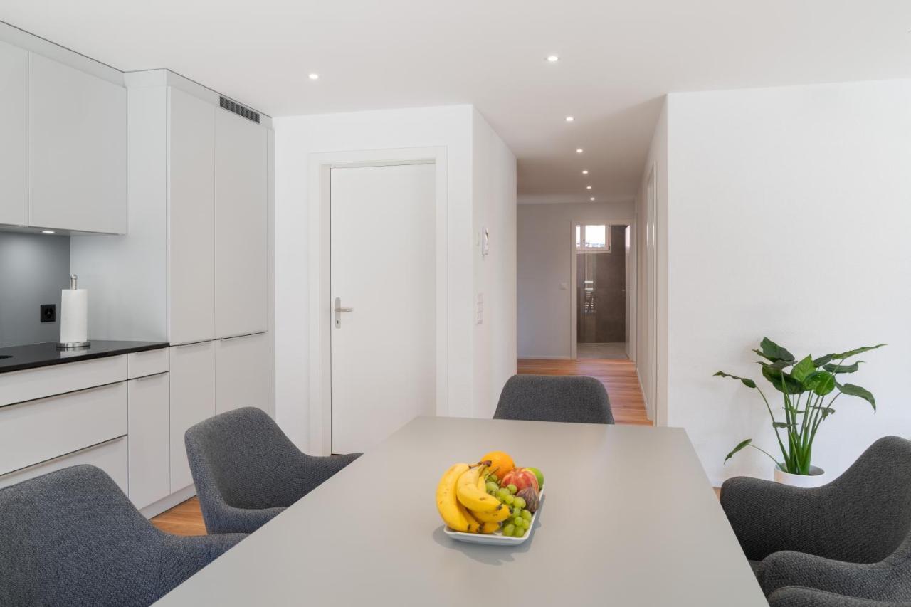 Moderne Neubauwohnung In Wilderswil Extérieur photo
